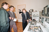 Einweihung des neuen bildo Standortes der Firma motion pixel - Gesellschaft für elektronische Bildverarbeitung mbH, Schloßstraße 26, Berlin-Steglitz, 1992 